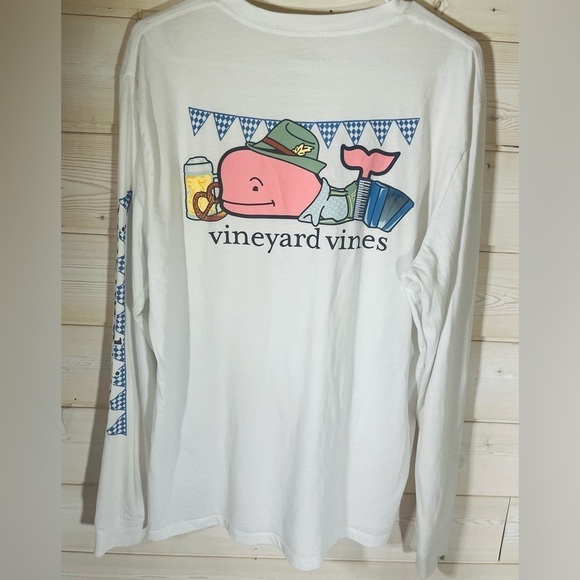 Vineyard Vines St. Patrick’s Day Beer & Pretzels Long Sleeve Shirt
Size Small - Picture 4 of 6